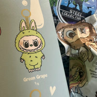(100% AUTHENTIC!) POP MART- THE MONSTERS “EXCITING MACARON” CONFIRMED GREEN GRAPE LABUBU PLUSH PENDANT [OPENED BOX- NEW/SEALED BAG!]
