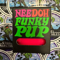 Schylling- 100% Authentic Needoh “Funky Pup” Pink (Pinch Me, Squish Me, Pet Me! Feel the Funk!) Stress Relief/Fidget Toy [New/Factory Sealed]
