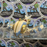 Skylanders- Legendary Hurricane Jet-Vac (Series 4) w/ Jet Stream (Sky Vehicle) “Skylanders SuperChargers” Toys-To-Life Figure [2-Pack]
