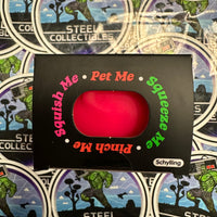 Schylling- 100% Authentic Needoh “Funky Pup” Pink (Pinch Me, Squish Me, Pet Me! Feel the Funk!) Stress Relief/Fidget Toy [New/Factory Sealed]
