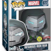 Funko Pop! Infamous Iron Man (Glow) #677 “Marvel”