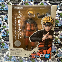 S.H. Figuarts- “Naruto: Shippuden” Naruto Uzumaki (The Jinchuriki Entrusted With Hope) Poseable Action Figure [CIB]
