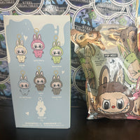 (100% AUTHENTIC!) POP MART- THE MONSTERS “EXCITING MACARON” CONFIRMED GREEN GRAPE LABUBU PLUSH PENDANT [OPENED BOX- NEW/SEALED BAG!]

