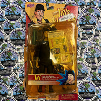 Big Blast/Graphitti Designs- 1998 View Askew’s “Talking Jay & Silent Bob” Jay w/ Krypto & Accessories Talking Poseable Action Figure (New/Sealed w/ Stickers!) [DAMAGED, SEE PICTURES & READ DESCRIPTION!]
