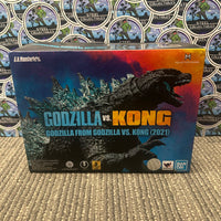 S.H. MonsterArts- Bandai Namco Tamashii Nations “Godzilla VS. Kong” Godzilla (2021) Poseable Action Figure [CIB]
