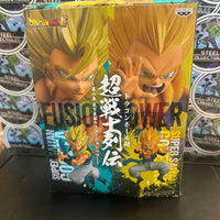 Bandai Namco- Banpresto “Dragon Ball Super” Super Saiyan Gogeta (Fusion Power) Figure/Statue [CIB]
