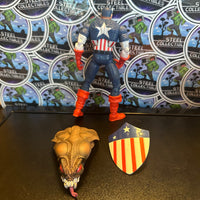 Marvel Legends- Captain America (Brood Queen BAF Wave) 6" Poseable Action Figure
