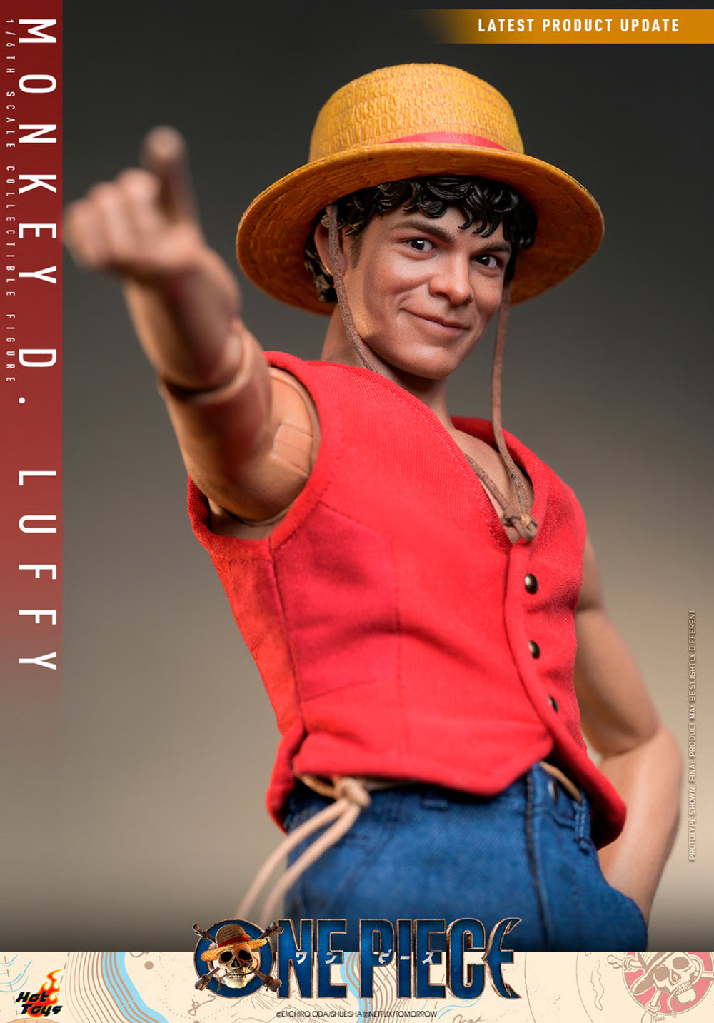 Hot Toys TMS-109 Monkey D. Luffy (Netflix One Piece) 1/6th Scale Statue