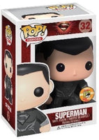 Funko Pop! Heroes- DC Comics “Superman: Man of Steel” Black Suit Superman (SDCC 2013 Exclusive) Vinyl Action Figure #32 [LTD 1008 PCS]
