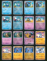 POKEMON TCG- “POKEMON SCARLET & VIOLET: 151” 100% COMPLETE ENGLISH MASTER SET #001-207/165 + REVERSE HOLOS (360 CARDS + SOME ENERGIES & PROMOS, SEE PICTURES!) [NEAR MINT/MINT CONDITION]

