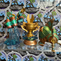 Skylanders- Deep Diver Gill Grunt w/ Reef Ripper (Sea Vehicle) & Sea Trophy “Skylanders SuperChargers” Toys-To-Life Figure [3-Pack]
