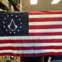 Assassins Creed III Limited Edition Statue and Flag
