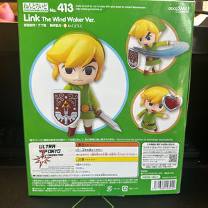Good Smile Company- Link (The Wind Waker Ver.) Nendoroid “The Legend of Zelda: Windwaker HD” Figure (Pre-owned)