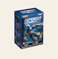 Blokees- DC “Batman” Defender Version (DC03: Arkham Chaos Prologue) Poseable Action Figure Model Kit Mystery Blind Box [New/Sealed]
