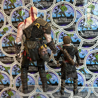 NECA- “God of War (2018)” Kratos & Atreus Ultimate Action Figure 2-Pack [Loose]
