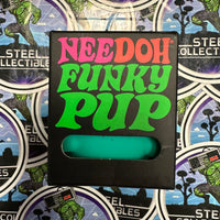 Schylling- 100% Authentic Needoh “Funky Pup” Blue (Pinch Me, Squish Me, Pet Me! Feel the Funk!) Stress Relief/Fidget Toy [New/Factory Sealed]
