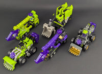 Transformers- 2006 “Transformers: Universe Classics” Constructicon Combiner Devastator (Walmart Energon Exclusive) Deluxe Class Action Figures

