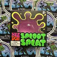 Schylling- 100% Authentic Needoh “Sploot Splat” Purple Sploot Splat Stress Relief/Fidget Toy [New/Sealed]
