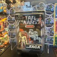 Star Wars- “Star Wars: The Saga Collection” George Lucas (Stormtrooper Disguise) 3.75" Mail-In Figure w/ Shipper Box [New/Sealed]
