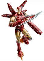 Blokees- Marvel Studios “Infinity Saga” DX Deluxe Edition Iron Man Mark LXXXV Champion Class (M Size) Poseable Model Kit w/ Accessories [New/Sealed]
