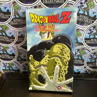 VHS- 2001 “DRAGON BALL Z: PERFECT CELL” (UNSTOPPABLE, PERFECTION, TEMPTATION, HUNT FOR 18) UNCUT VERSION ENGLISH DUBBED ANIME VHS TAPE [SET OF 4]
