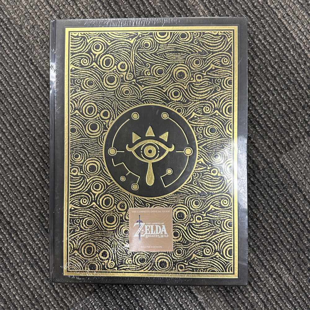 Game Guides - The Legend of Zelda Breath of the Wild Deluxe Edition Complete Official Guide New/Sealed (Hardcover)