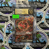 Pokemon TCG- 2025 “Black Star Promos 024 (Mega Charizard X ex UPC)” Holographic Oricorio ex CGC Graded Single Card [PRISTINE 10]
