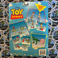 ThinkWay Toys- Disney’s “Toy Story” Buzz Lightyear Poseable Action Figure w/ Karate Chop Action & Brick Wall [New/Sealed]
