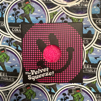 Schylling- 100% Authentic Needoh “Fuzz Ball Flower Power” Pink (The Velvet Squeeze!) Stress Relief/Fidget Toy [New/Factory Sealed]
