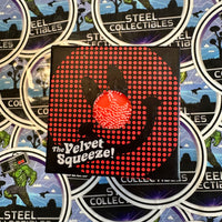 Schylling- 100% Authentic Needoh “Fuzz Ball Flower Power” Orange (The Velvet Squeeze!) Stress Relief/Fidget Toy [New/Factory Sealed]

