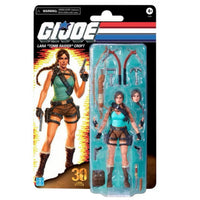 Hasnro- “G.I. Joe: Classified” Lara “Tomb Raider” Croft (30th Anniversary) 6” Poseable Action Figure [New/Sealed]
