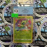 Pokemon TCG- 2020 “Vivid Voltage” Holographic Celebi (Amazing Rare) CGC Graded Single Card [GEM MINT 9.5]
