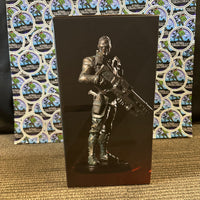 PS4 - OVERWATCH (COLLECTOR’S EDITION) W/ SOLDIER: 76 STATUE, ARTBOOK, STEELBOOK & GAME, SOUNDTRACK, & POSTCARDS [CIB]
