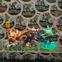 Skylanders- Spyro’s Adventure Character Starter Pack (Spyro, Trigger Happy, & Gill Grunt) “Skylanders Spyro’s Adventure” Toys-To-Life Figure [3-Pack]
