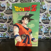 VHS- 1999 “DRAGON BALL Z: CAPTAIN GINYU” (ASSAULT & DOUBLE CROSS) UNCUT VERSION ENGLISH DUBBED ANIME VHS TAPE [SET OF 2]
