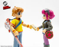 Sideshow- “Scott Pilgrim” Collectible Ramona Flowers (Pink Hair) Poseable Action Figure Figure [New/Sealed]
