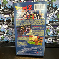 VHS- 2001 “DRAGON BALL Z: GREAT SAIYAMAN SAGA” (CRASH COURSE, DECLARATION, GOHAN’S SECRET, FINAL ROUND, OPENING CEREMONY) UNCUT VERSION ENGLISH DUBBED ANIME VHS TAPE [SET OF 5]
