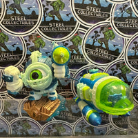 Skylanders- Dive-Clops w/ Dive Bomber Vehicle “Skylanders SuperChargers” Toys-To-Life Figure
