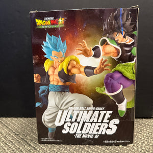 Banpresto- “Dragon Ball Super” Ultimate Soldiers Super Saiyan God Super Saiyan Blue (SSGSS4) Gogeta Statue (Pre-owned)