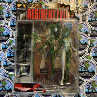 Palisades- 2001 “Resident Evil Action Figures: Series 2” Alexia From Resident Evil: Code Veronica (w/ Wings, Tail, Alt Head, & Logo Base) Poseable Action Figure [New/Sealed]
