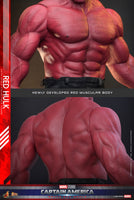 Sideshow- Marvel Studio’s “Captain America: Brave New World” Red Hulk (Harrison Ford) Hot Toys 1/6th Scale Collectible Figure MMS797 [New/Sealed]
