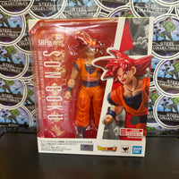 S.H. Figuarts- “Dragon Ball Super” Super Saiyan God Son Goku (Saiyan God Instilled With The Light Of Righteous Hearts) Figure
