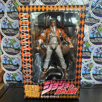 Medicos- “JoJo’s Bizarre Adventure” Muhammad Avdol Super Action Statue (S.A.S) Poseable Action Figure [CIB]
