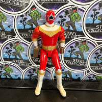 Mighty Morphin Power Rangers- 1996 Bandai “Zeo” Red Ranger (V Sword) Vintage Poseable Action Figure
