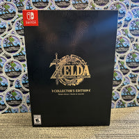SWITCH- “THE LEGEND OF ZELDA: TEARS OF THE KINGDOM”COLLECTOR'S EDITION [CIB W/ SEALED GAME]
