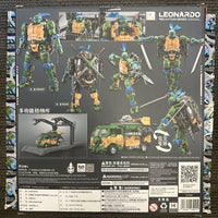 Heat Boys- Nickelodeon “Teenage Mutant Ninja Turtles” Leonardo MechaTran (HB0018) Poseable Action Figure [New/Sealed]
