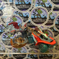 Skylanders- Superchargers Starter Pack (Spitfire & Hot Streak Land Vehicle w/ Super Shot Stealth Elf) “Skylanders Superchargers” Toys-To-Life Figure [3-Pack]
