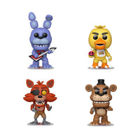 Funko Pop! Games- “Five Nights At Freddy’s” Freddy, Bonnie, Chica, & Foxy (FNAF) [4-Pack]
