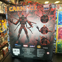 Marvel Select- “Spider-Man” Carnage Poseable Action Figure [Pre-Owned, Opened Box- Read Description!]
