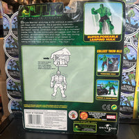 Toy Biz- Marvel’s “The Incredible Hulk” Hulk w/ Real Leaping Bungee Cord Super Poseable Action Figure [New/Sealed]
